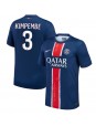 Paris Saint-Germain Presnel Kimpembe #3 Hjemmedrakt 2024-25 Korte ermer